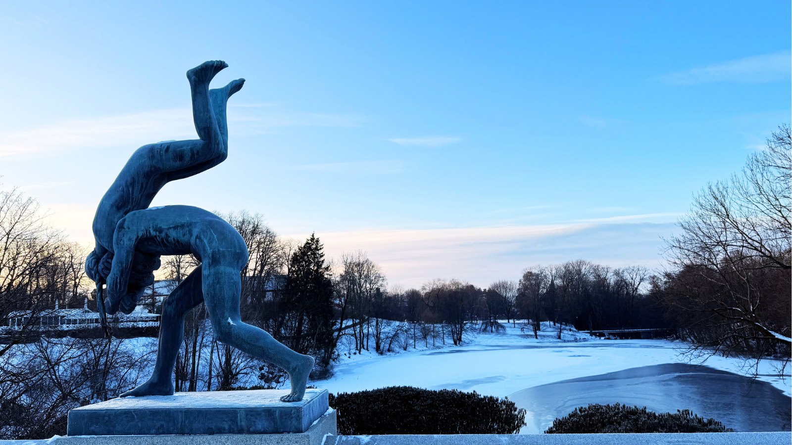 Sculpture in Vigeland Park in Oslo. Photo: David Nikel.