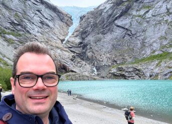 My Trip to Briksdal Glacier by Troll Car