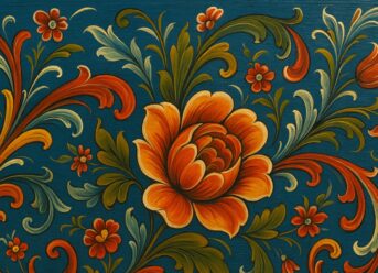 The Revival of Rosemaling, Norway’s Floral Folk Art