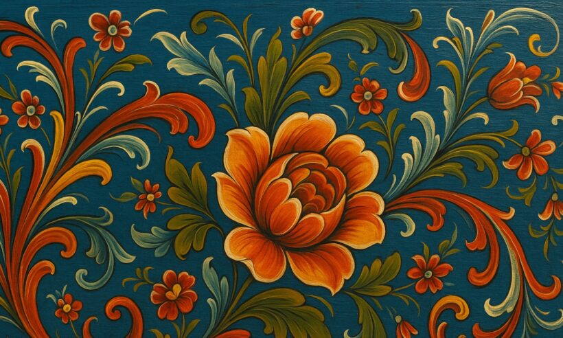 The Revival of Rosemaling, Norway’s Floral Folk Art
