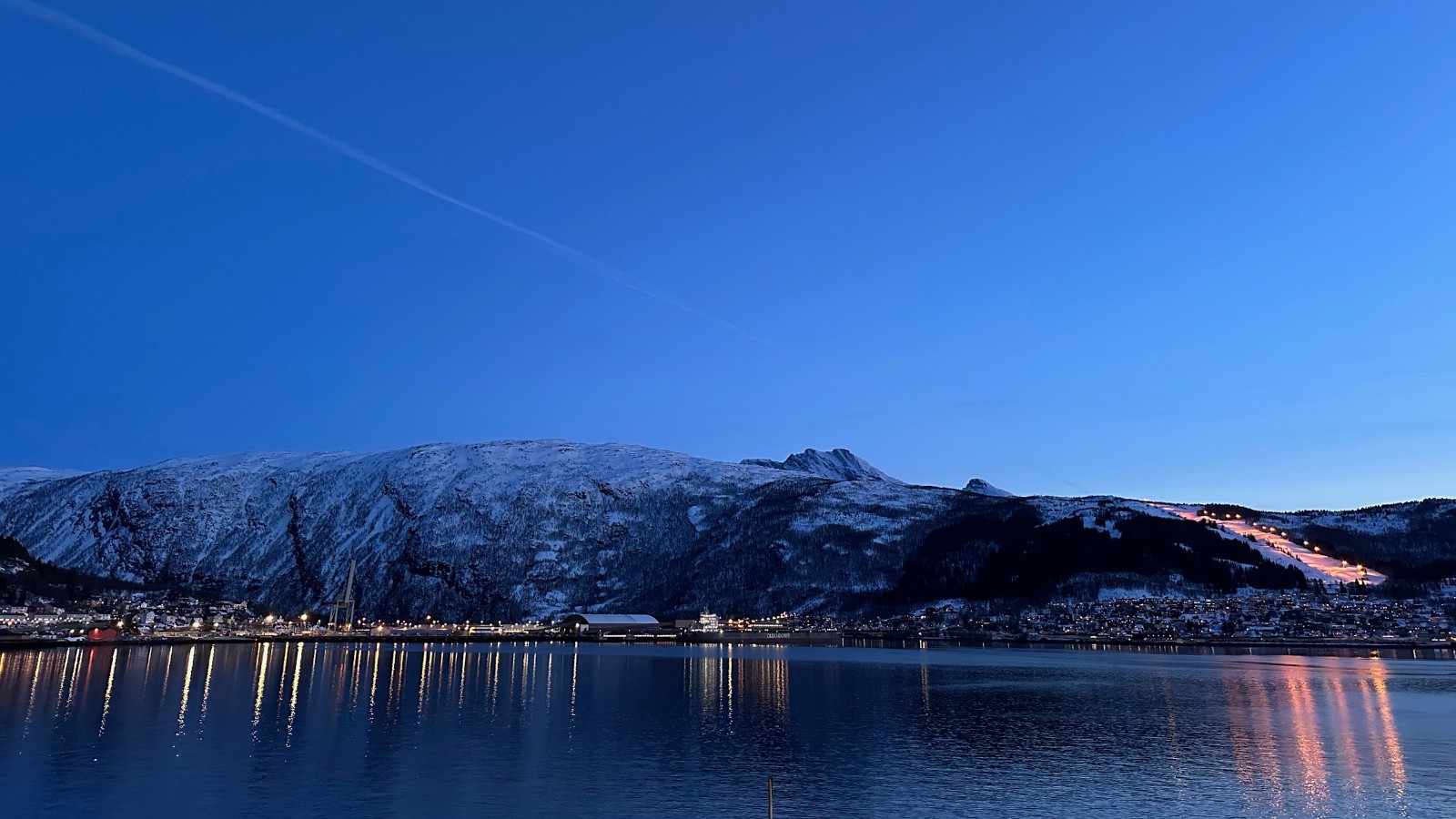 Port of Narvik in Northern Norway. Photo: David Nikel.