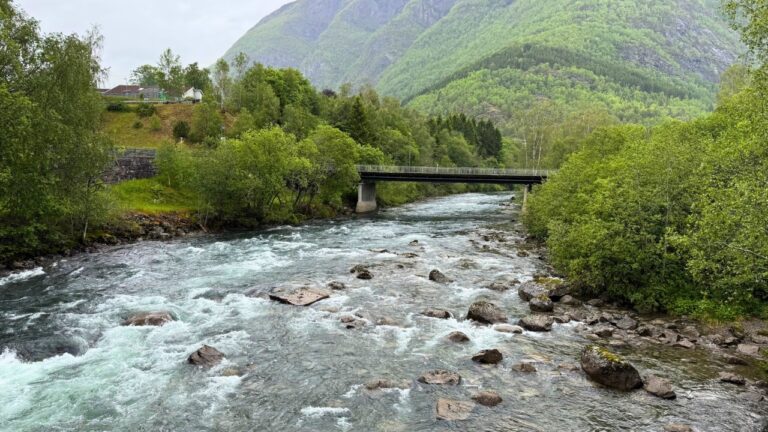 River in Skjolden, Norway. Photo: David Nikel.