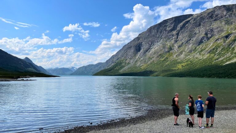 Lake in Jotunheimen National Park. Photo: David Nikel.