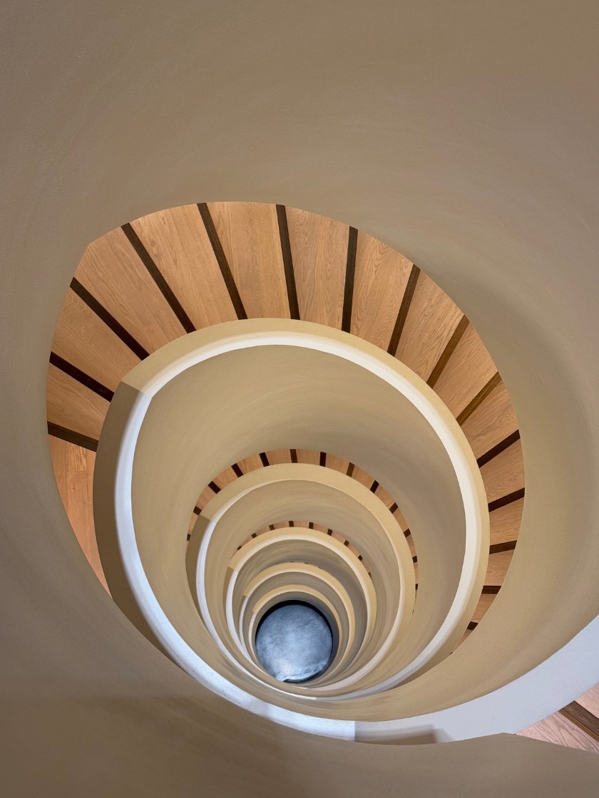 Stairwell inside Kunstsilo in Kristiansand. Photo: David Nikel.