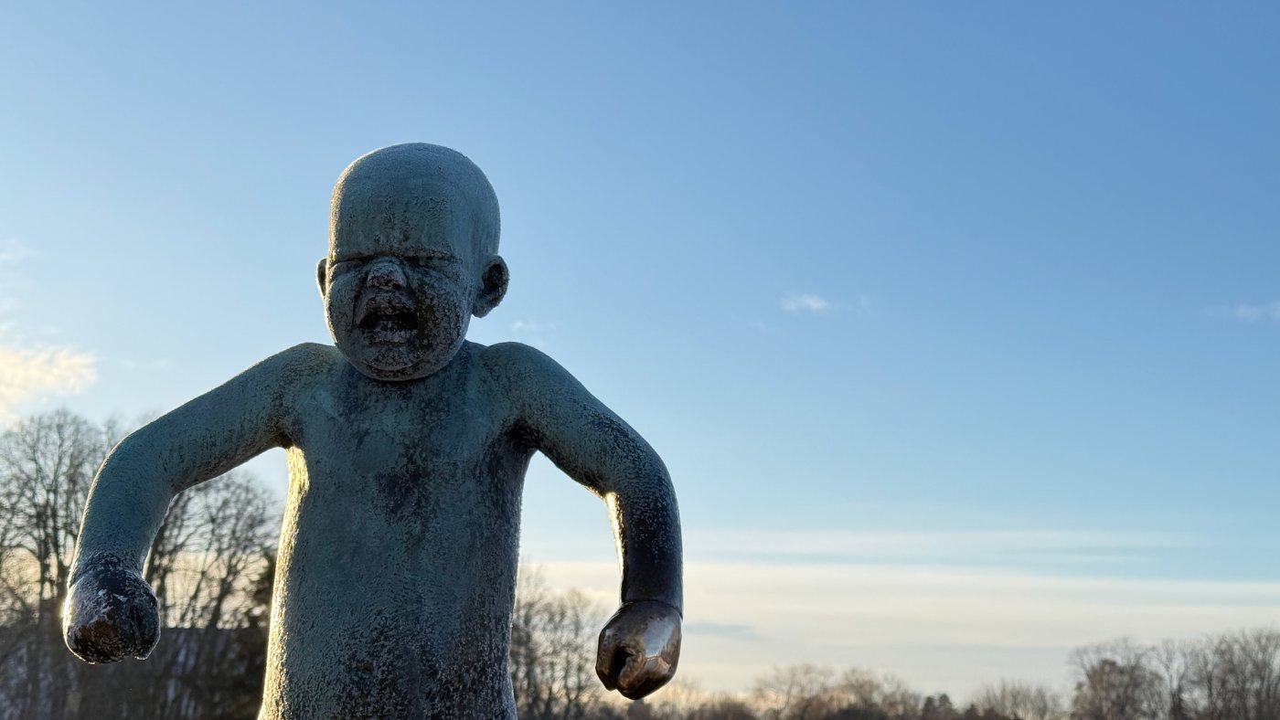 Vigeland Park baby sculpture. Photo: David Nikel.