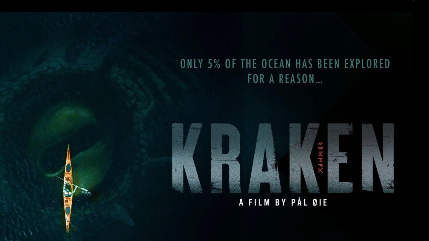 Promotional poster for movie 'Kraken'. Image: Nordisk Film Production AS.