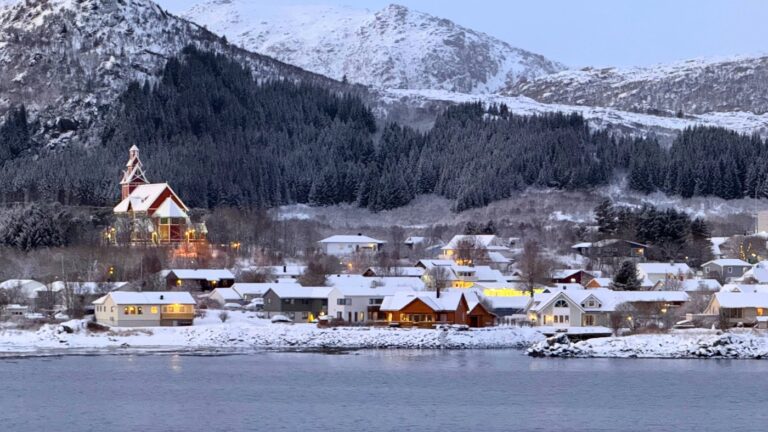 Gravdal in Nordland county in the winter. Photo: David Nikel.