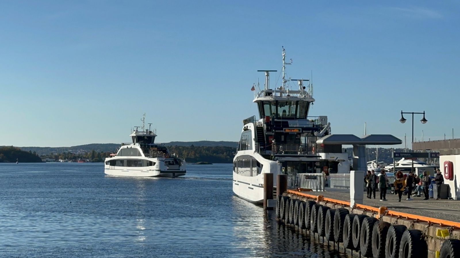 Local ferries in Oslo. Photo: David Nikel.