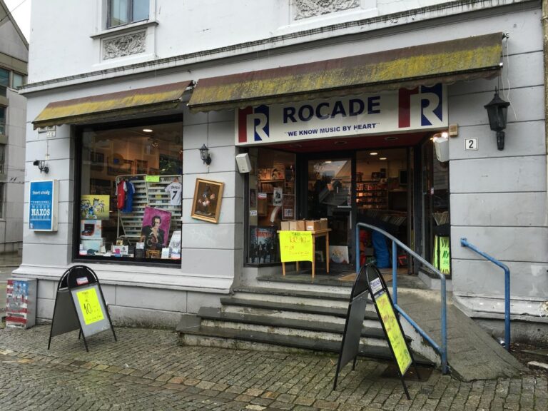 Rocade music store in Bergen. Photo: David Nikel.