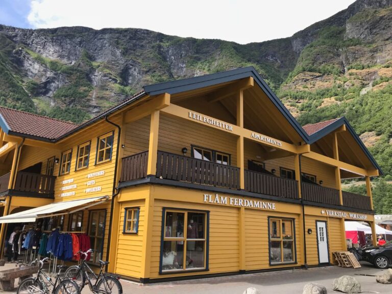 Flåm Ferdaminne apartments in Flåm. Photo: David Nikel.
